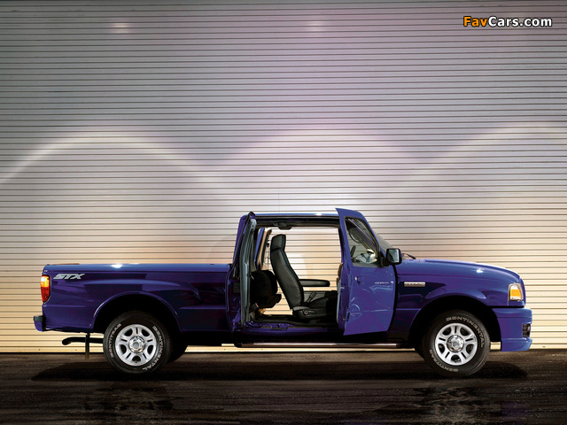 Ford Ranger STX 2WD Super Cab 2006–07 images (640 x 480)