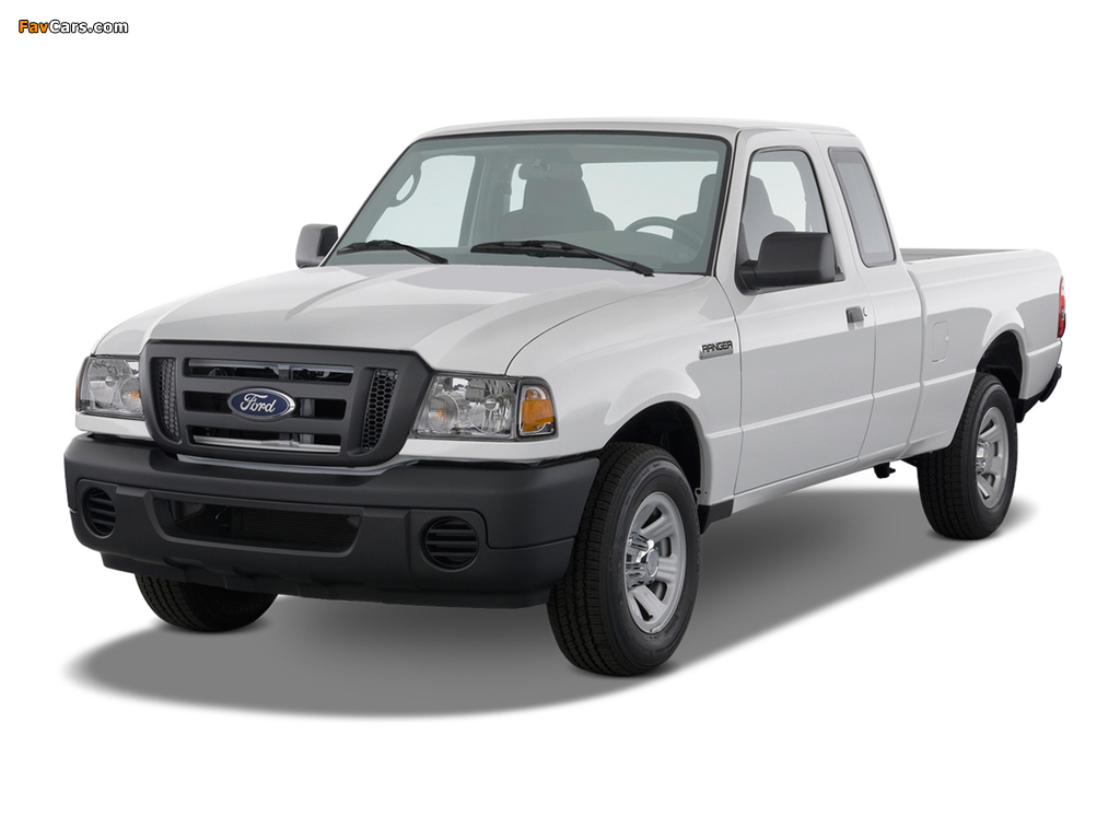 Ford Ranger XL 2WD Super Cab 2008–11 images (1024 x 768)