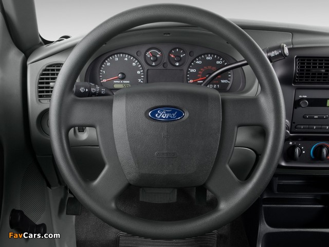 Ford Ranger XL 2WD Super Cab 2008–11 photos (640 x 480)