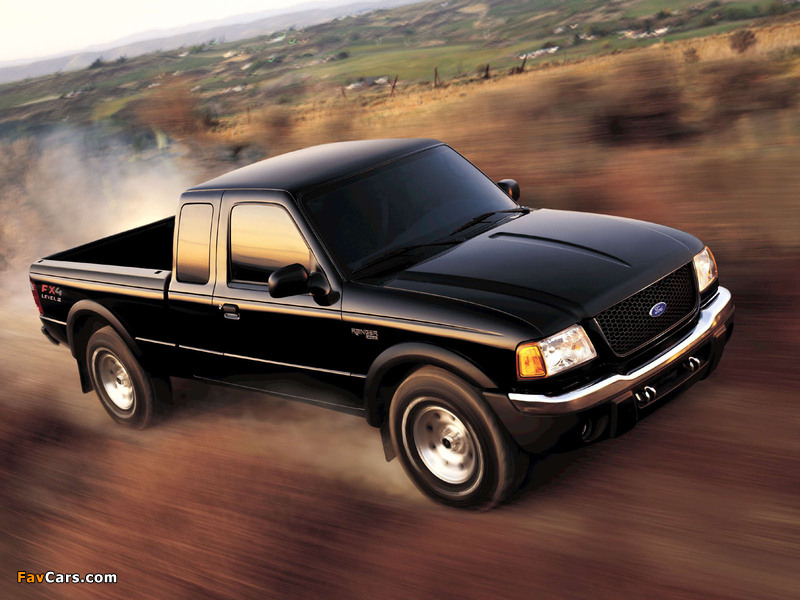 Images of Ford Ranger XLT FX4 Level II Super Cab 2003 (800 x 600)