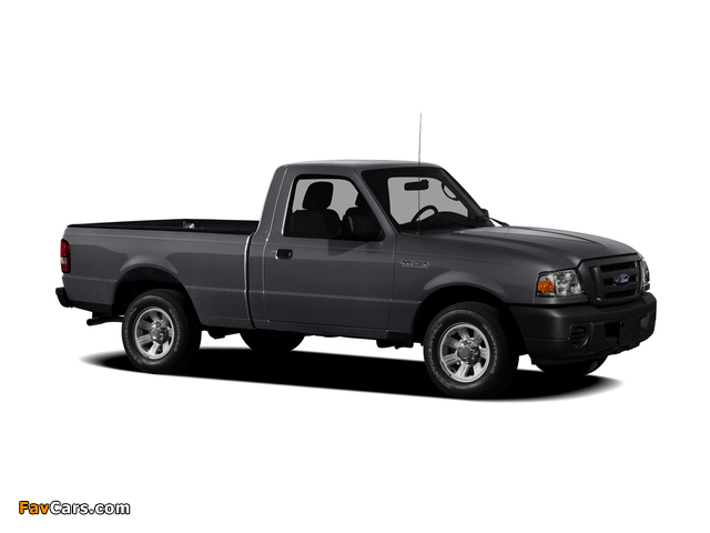 Images of Ford Ranger XL 2WD Regular Cab 6-foot Box 2008–11 (640 x 480)