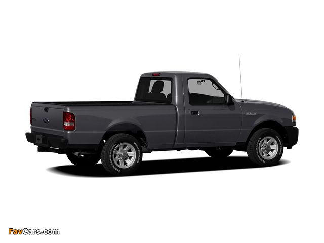 Images of Ford Ranger XL 2WD Regular Cab 6-foot Box 2008–11 (640 x 480)