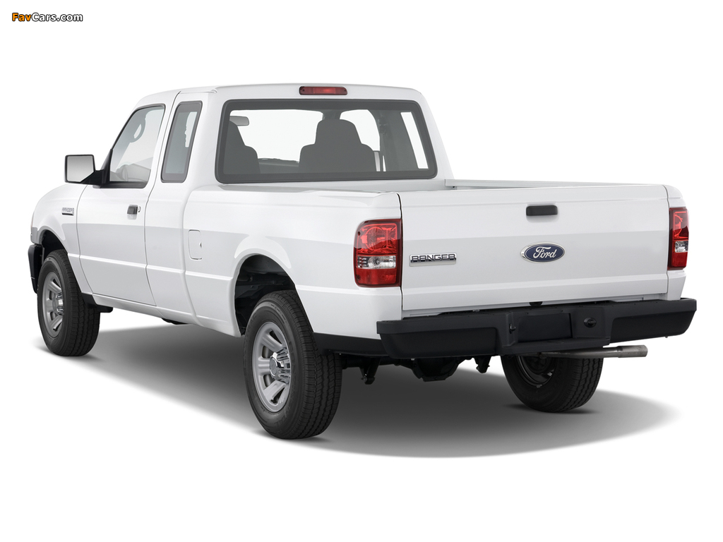 Images of Ford Ranger XL 2WD Super Cab 2008–11 (1024 x 768)