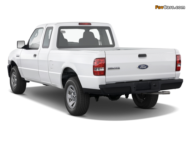 Images of Ford Ranger XL 2WD Super Cab 2008–11 (640 x 480)