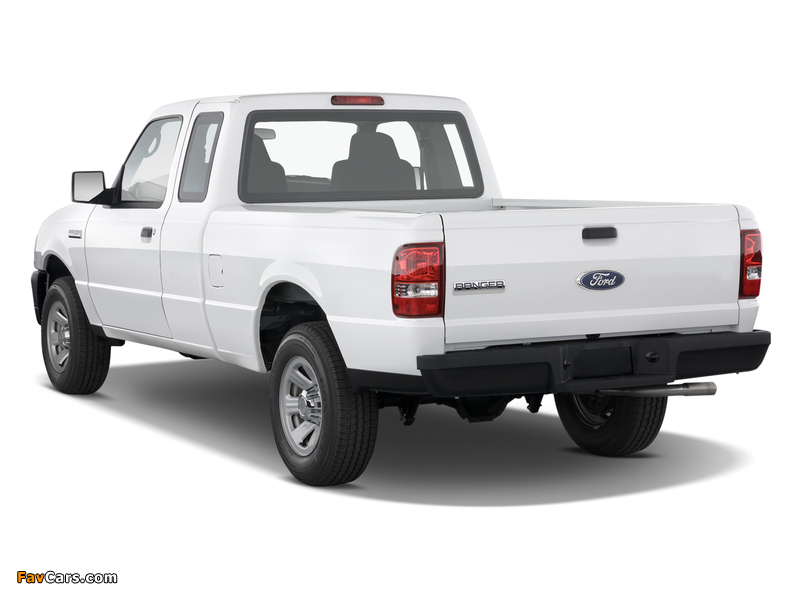 Images of Ford Ranger XL 2WD Super Cab 2008–11 (800 x 600)