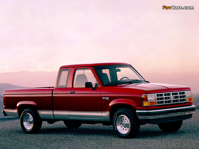 Photos of Ford Ranger XLT 1991–92 (640 x 480)