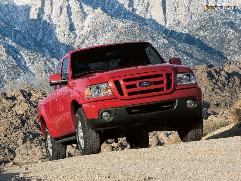 Photos of Ford Ranger Sport Super Cab 2008–11 (800 x 600)