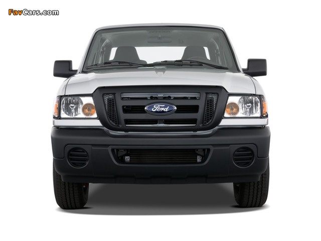 Photos of Ford Ranger XL 2WD Super Cab 2008–11 (640 x 480)