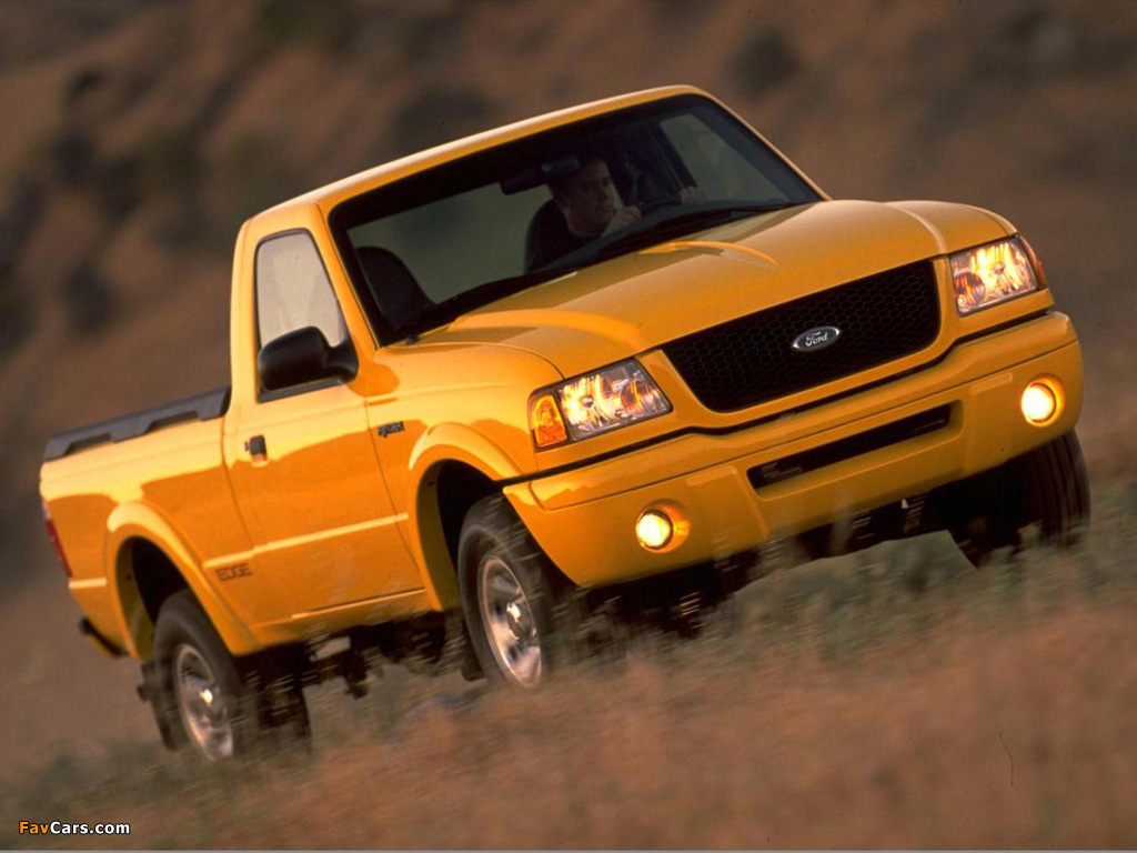 Pictures of Ford Ranger Edge Regular Cab 2001–03 (1024 x 768)