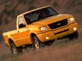 Pictures of Ford Ranger Edge Regular Cab 2001–03