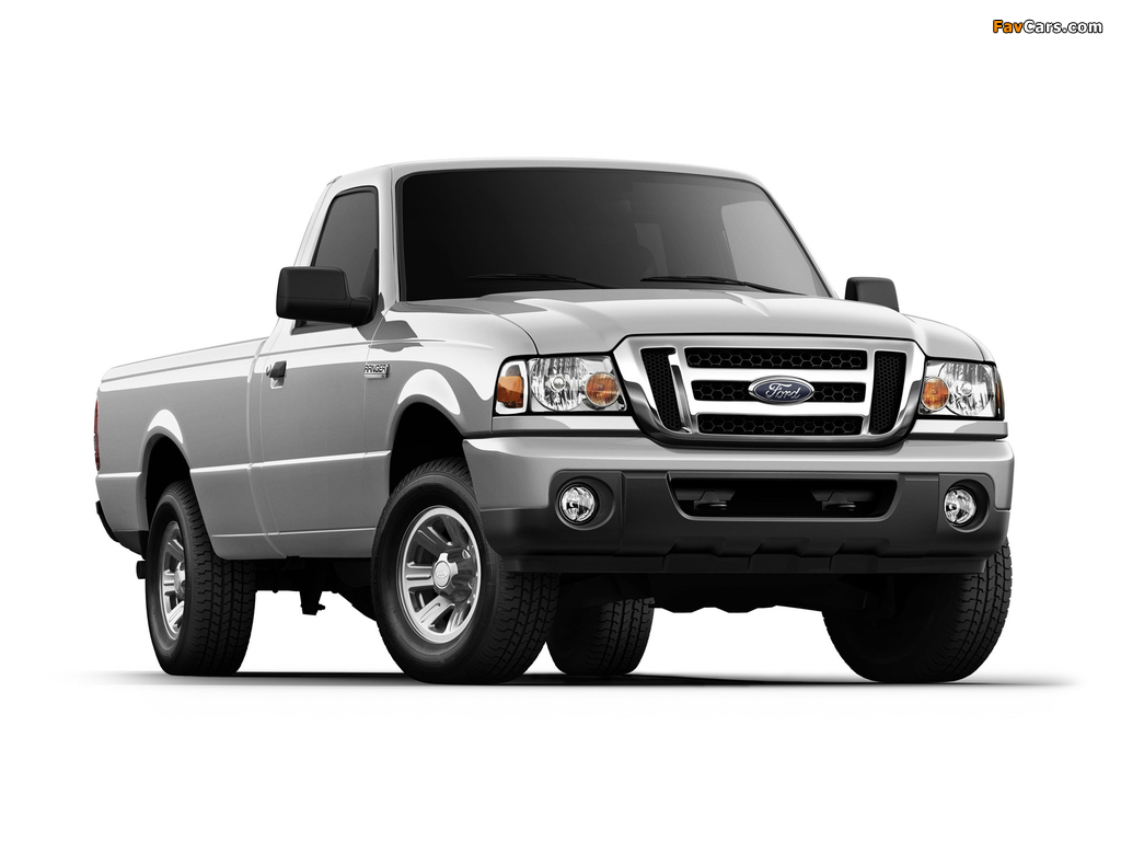 Pictures of Ford Ranger XLT Regular Cab 6-foot Box 2008–11 (1024 x 768)