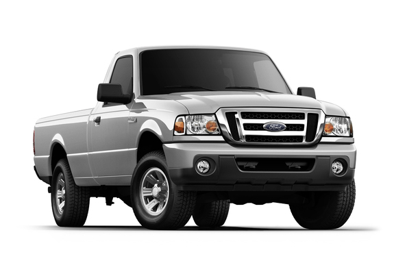 Pictures of Ford Ranger XLT Regular Cab 6-foot Box 2008–11