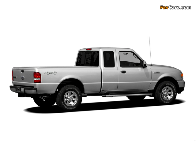 Pictures of Ford Ranger XLT Super Cab 2008–11 (640 x 480)
