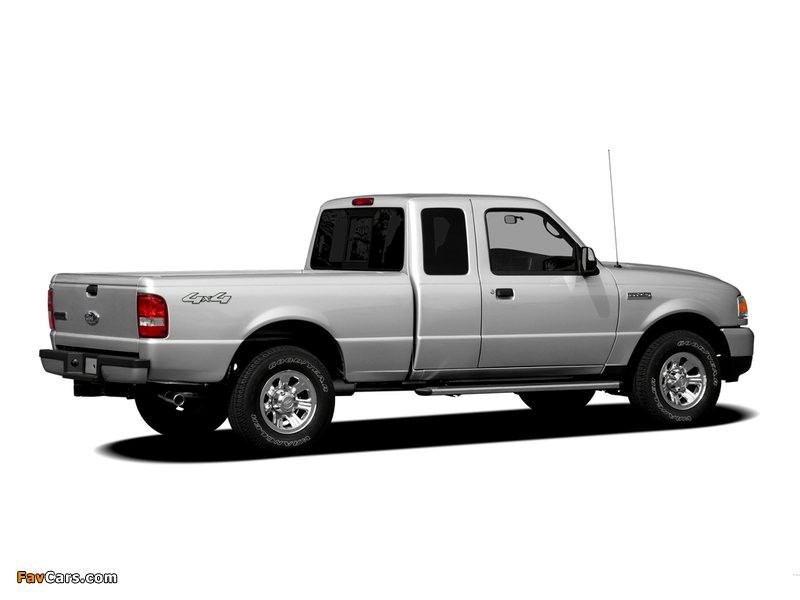 Pictures of Ford Ranger XLT Super Cab 2008–11 (800 x 600)