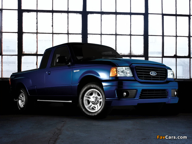 Ford Ranger STX 2WD Super Cab 2005–06 wallpapers (640 x 480)