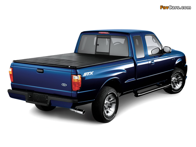 Ford Ranger STX 2WD Super Cab 2005–06 wallpapers (640 x 480)