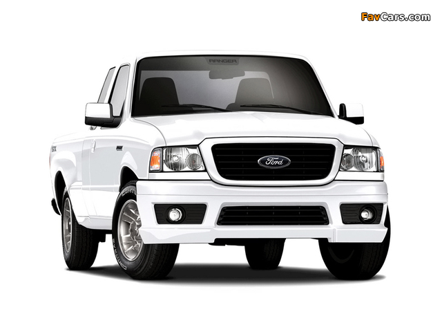Ford Ranger STX 2WD Super Cab 2006–07 wallpapers (640 x 480)