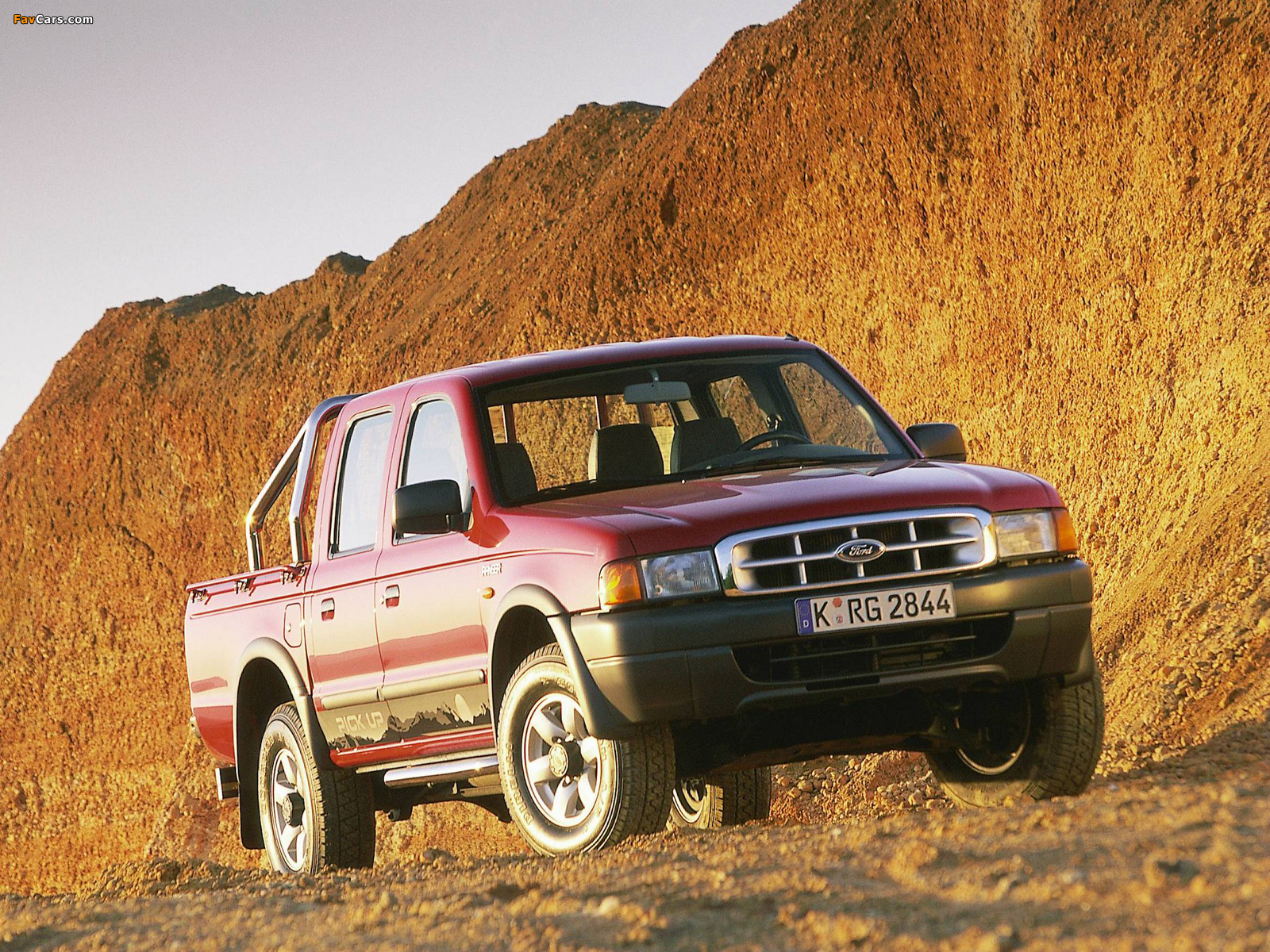 Ford Ranger Double Cab 1998–2003 wallpapers (1600 x 1200)
