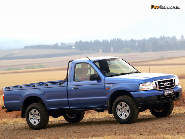 Ford Ranger Single Cab ZA-spec 2003–07 pictures (640 x 480)