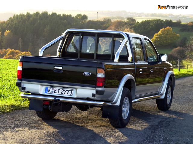 Ford Ranger Double Cab XLT Limited 2003–06 pictures (640 x 480)