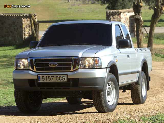 Ford Ranger SuperCab 2003–06 pictures (640 x 480)