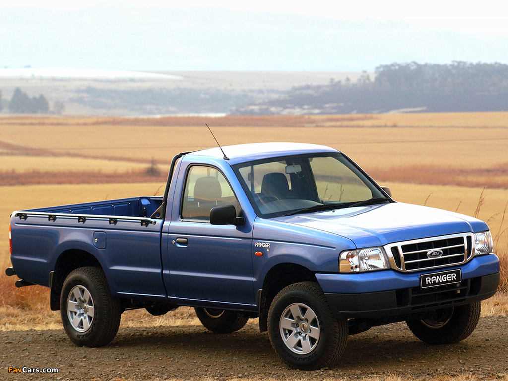 Ford Ranger Single Cab ZA-spec 2003–07 pictures (1024 x 768)