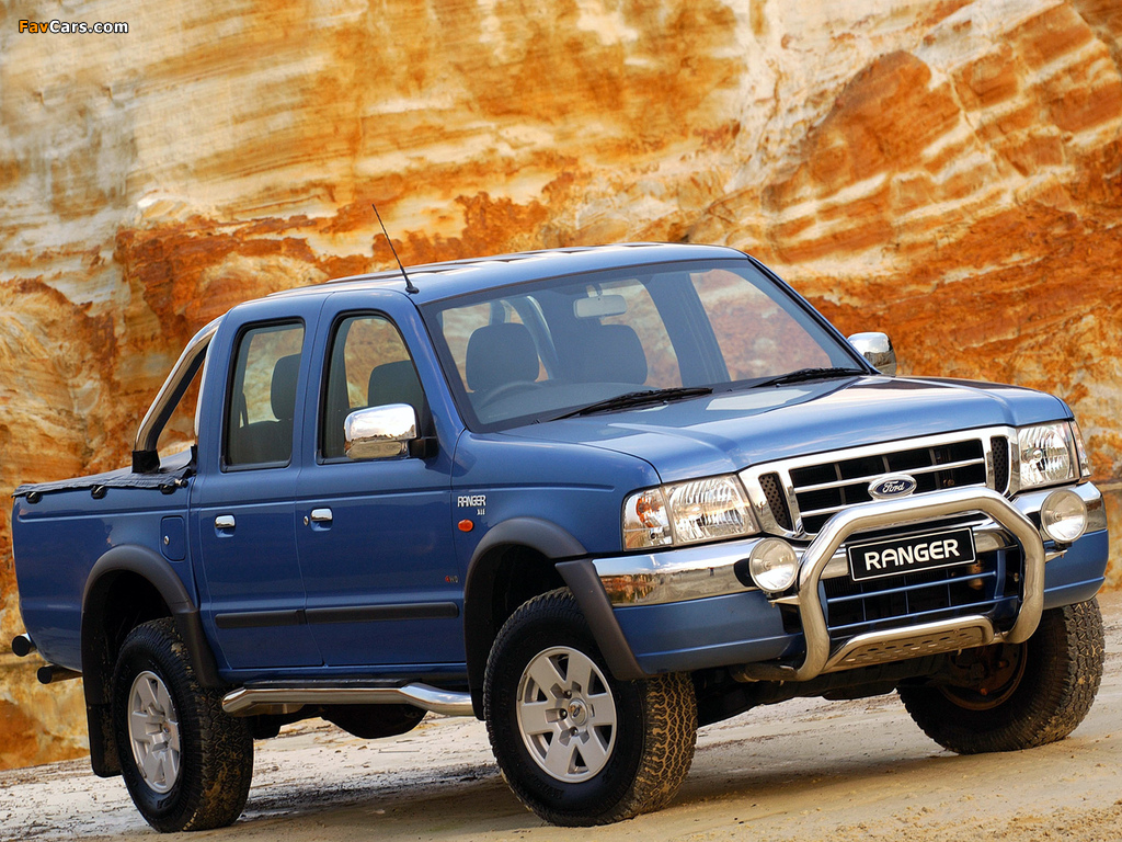 Ford Ranger Double Cab ZA-spec 2003–07 pictures (1024 x 768)