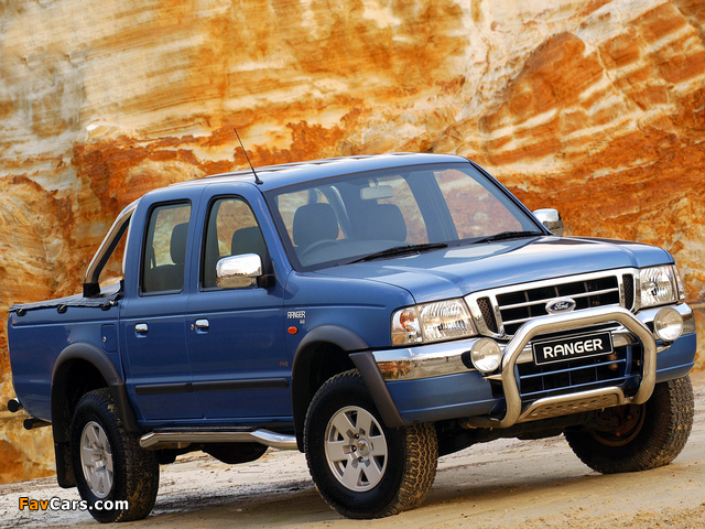 Ford Ranger Double Cab ZA-spec 2003–07 pictures (640 x 480)
