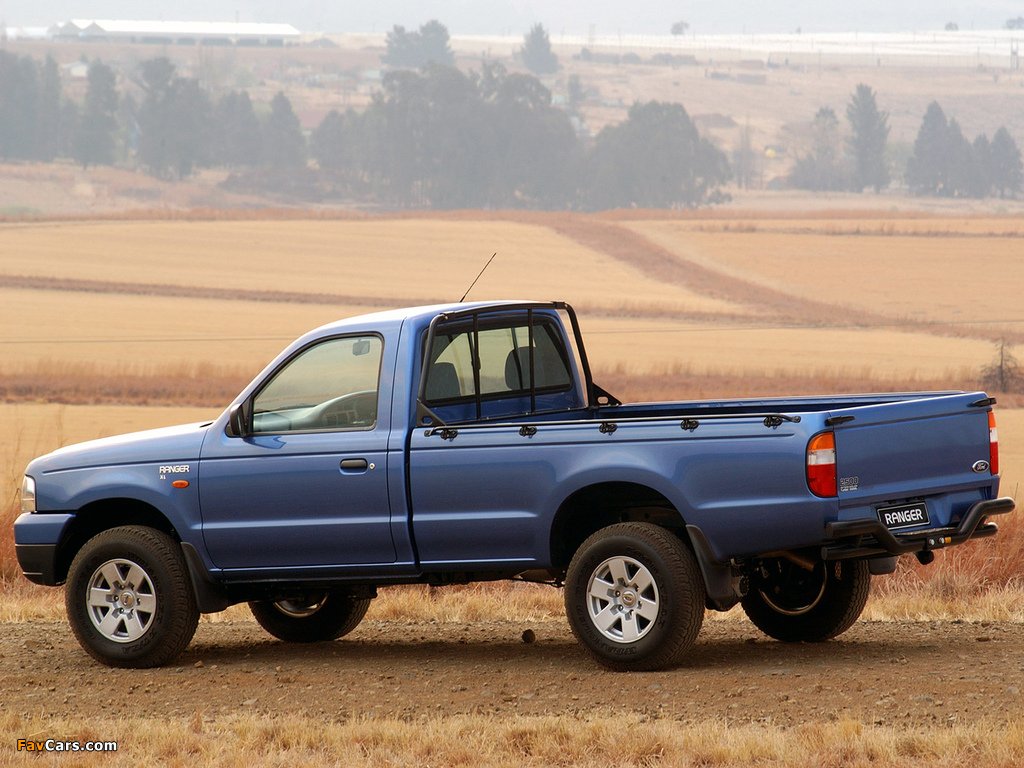 Ford Ranger Single Cab ZA-spec 2003–07 wallpapers (1024 x 768)