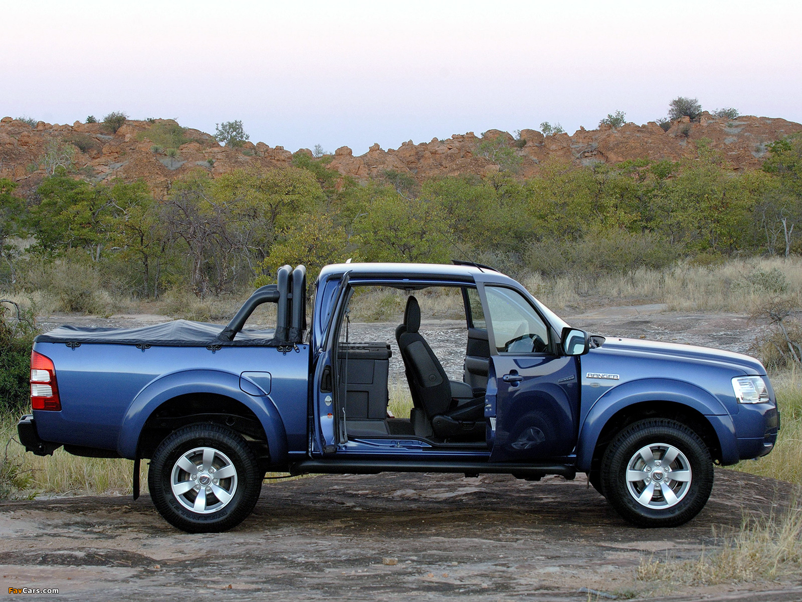 Ford Ranger Crew Cab ZA-spec 2007–09 wallpapers (1600 x 1200)