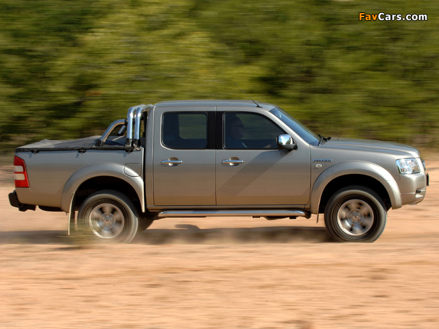 Ford Ranger Double Cab ZA-spec 2007–09 wallpapers (640 x 480)