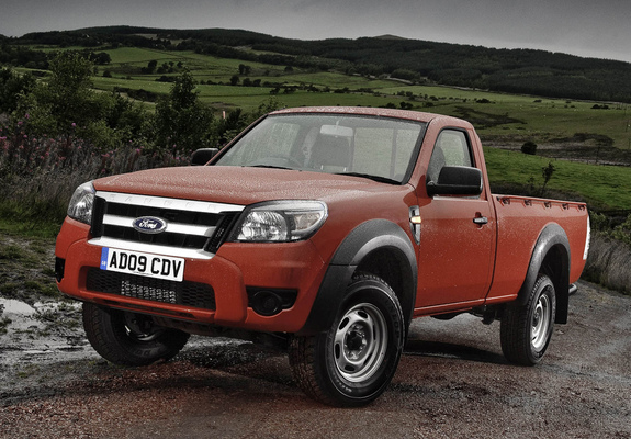 Ford Ranger Regular Cab UK-spec 2009–11 images