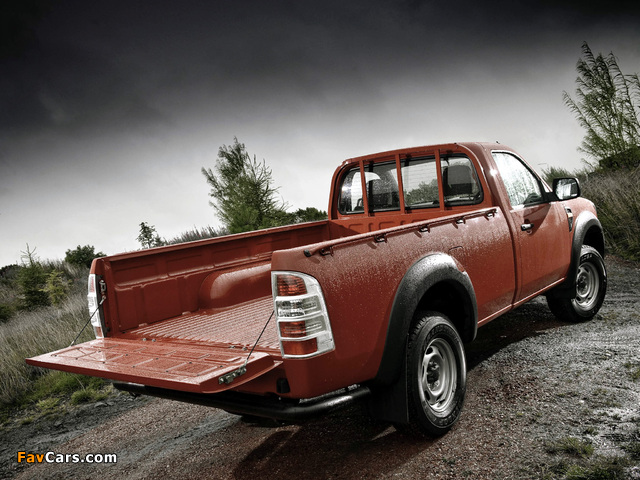 Ford Ranger Regular Cab UK-spec 2009–11 images (640 x 480)