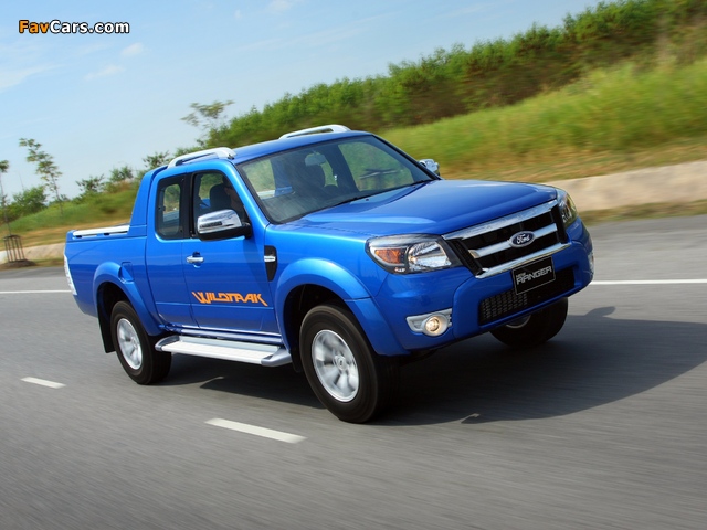 Ford Ranger Wildtrak Open Cab TH-spec 2009–11 pictures (640 x 480)