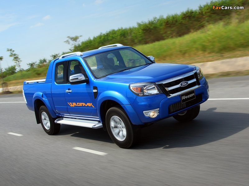 Ford Ranger Wildtrak Open Cab TH-spec 2009–11 pictures (800 x 600)