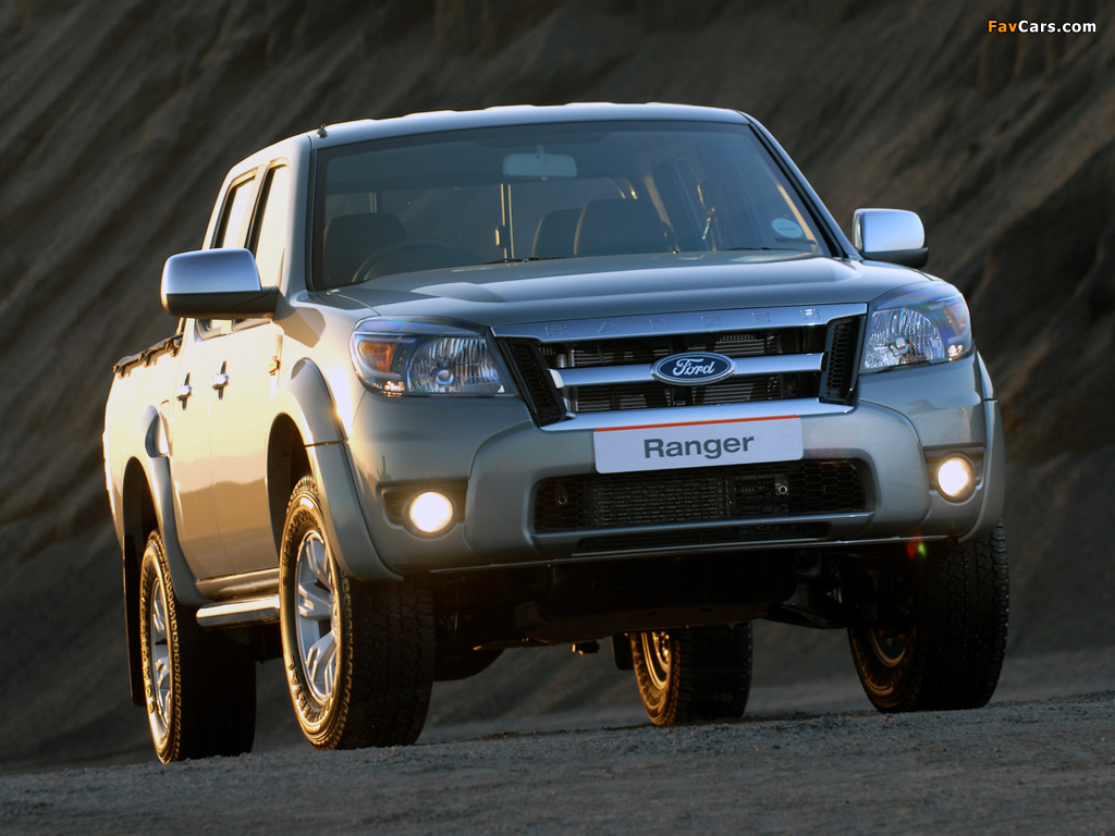 Ford Ranger Double Cab ZA-spec 2009–11 wallpapers (1024 x 768)