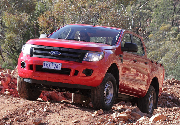 Ford Ranger Double Cab XL AU-spec 2011 images