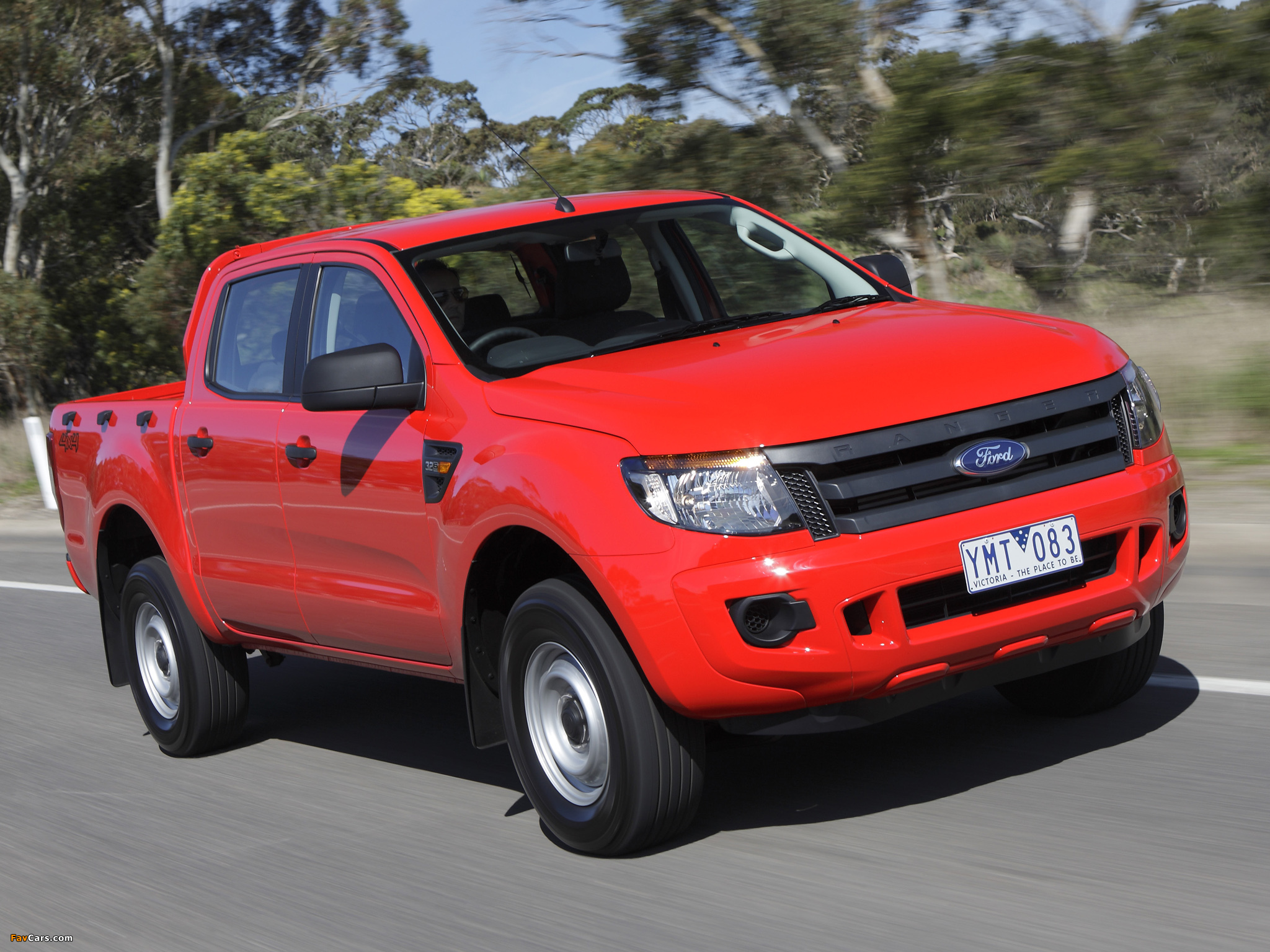 Ford Ranger Double Cab XL AU-spec 2011 images (2048 x 1536)