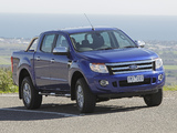 Ford Ranger Double Cab XLT AU-spec 2011 images