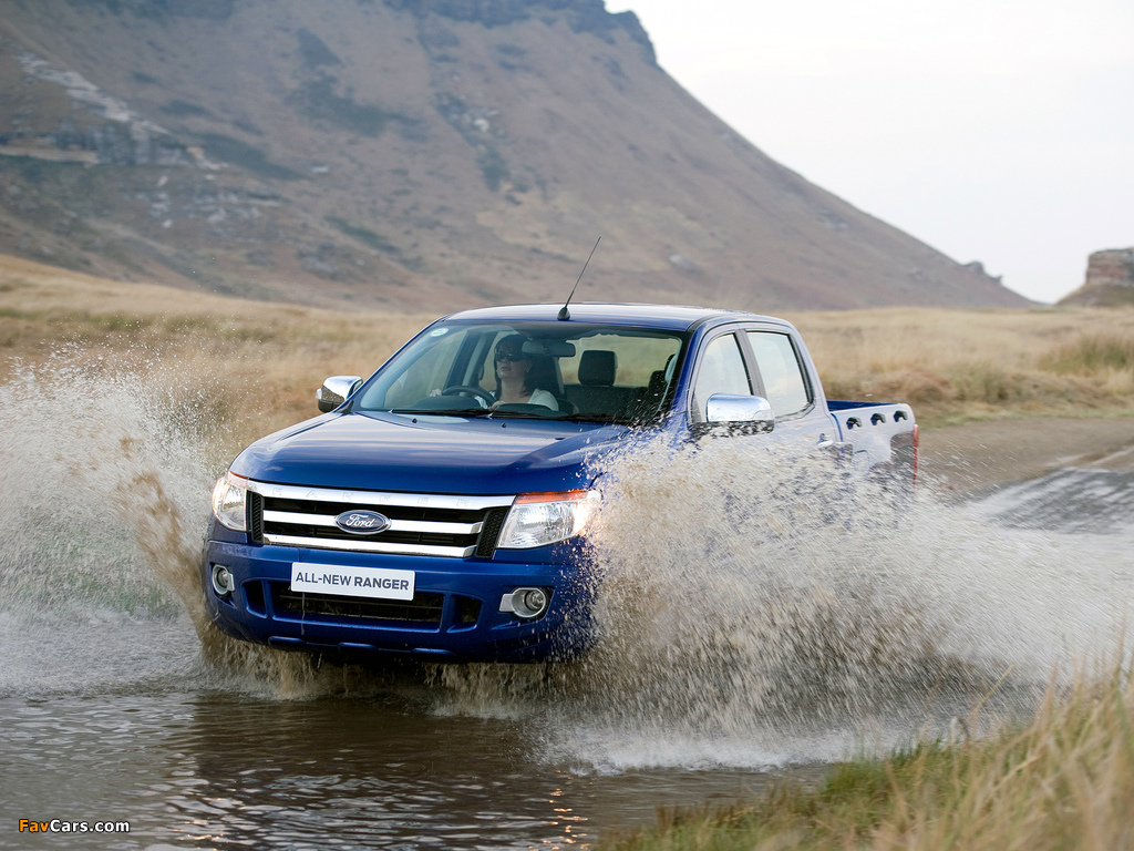 Ford Ranger Double Cab XLT ZA-spec 2011 pictures (1024 x 768)