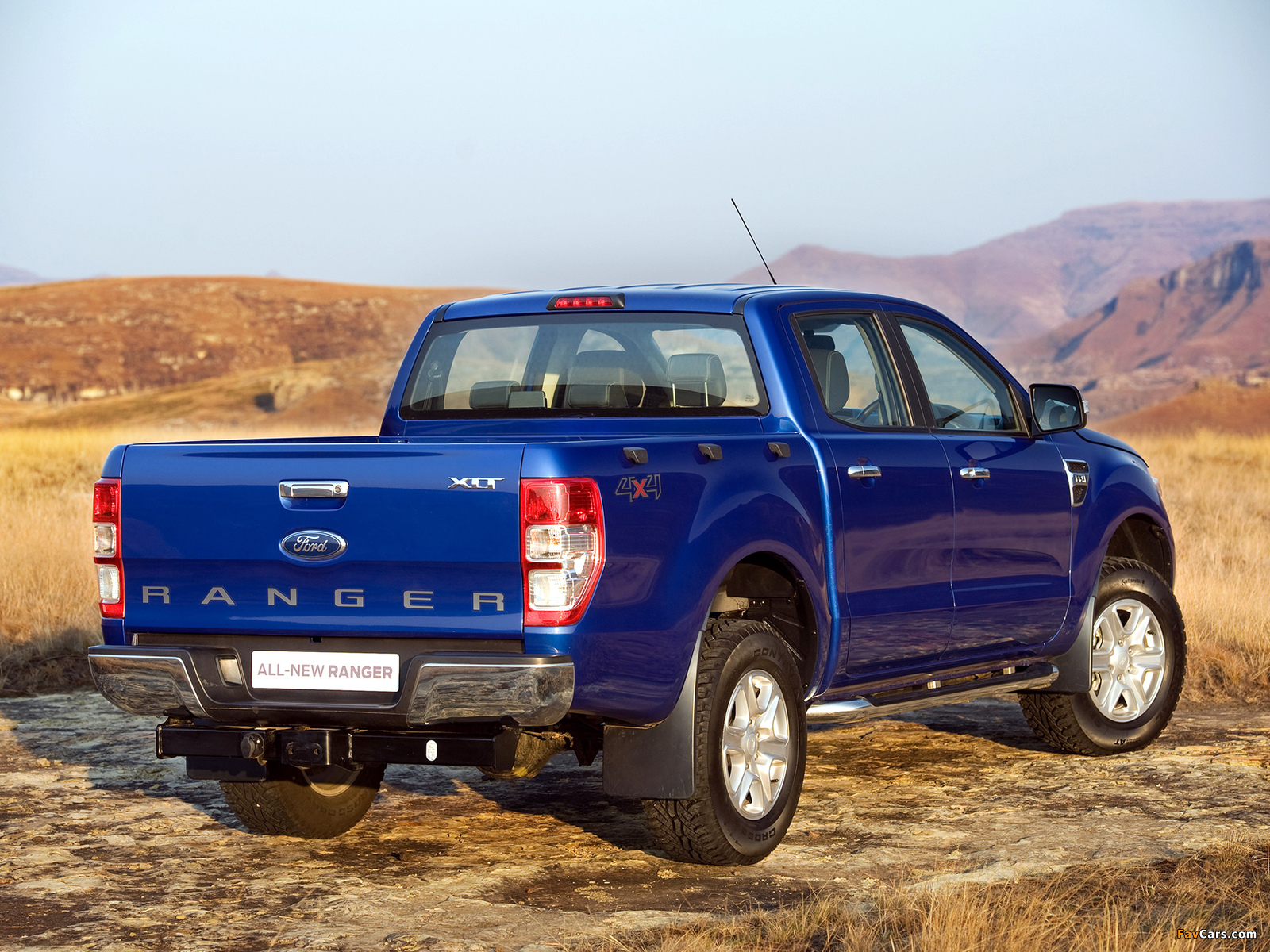 Ford Ranger Double Cab XLT ZA-spec 2011 pictures (1600 x 1200)