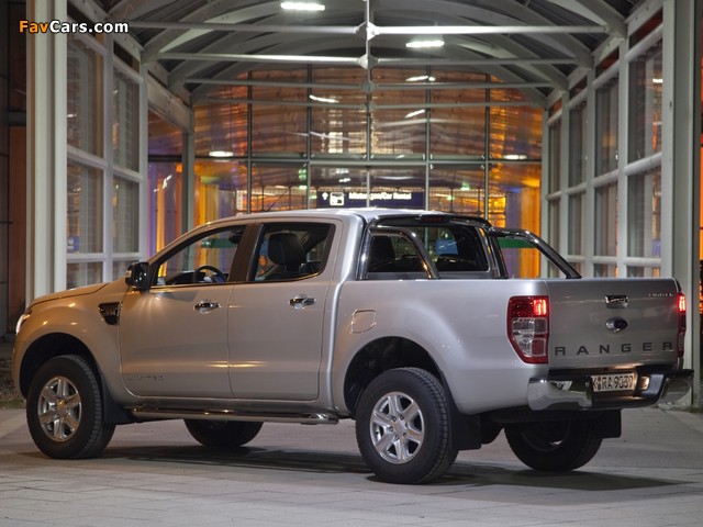 Ford Ranger Double Cab Limited 2011 pictures (640 x 480)
