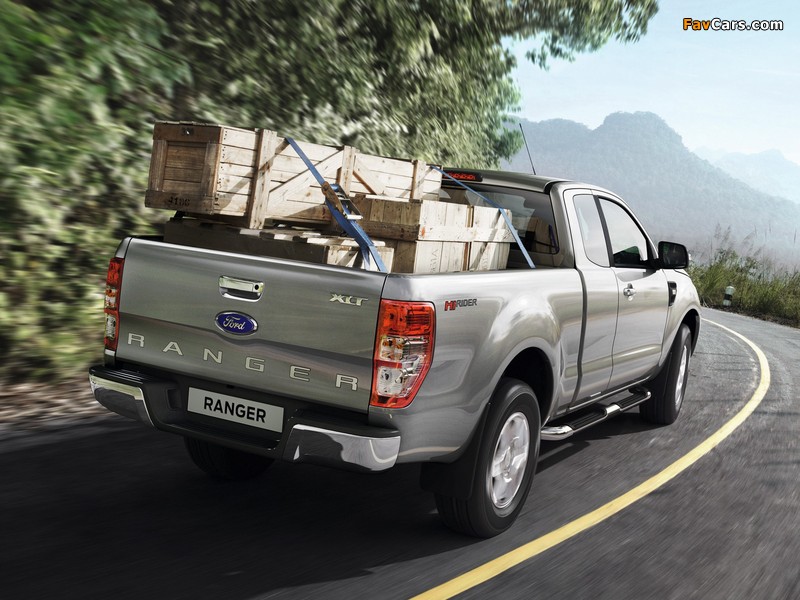 Ford Ranger Extended Cab XLT 2011 pictures (800 x 600)