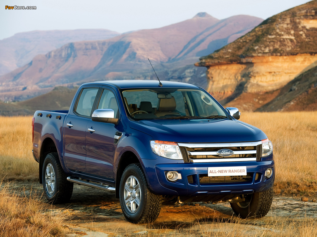 Ford Ranger Double Cab XLT ZA-spec 2011 pictures (1024 x 768)