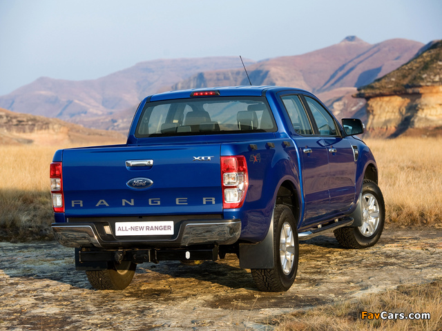 Ford Ranger Double Cab XLT ZA-spec 2011 pictures (640 x 480)