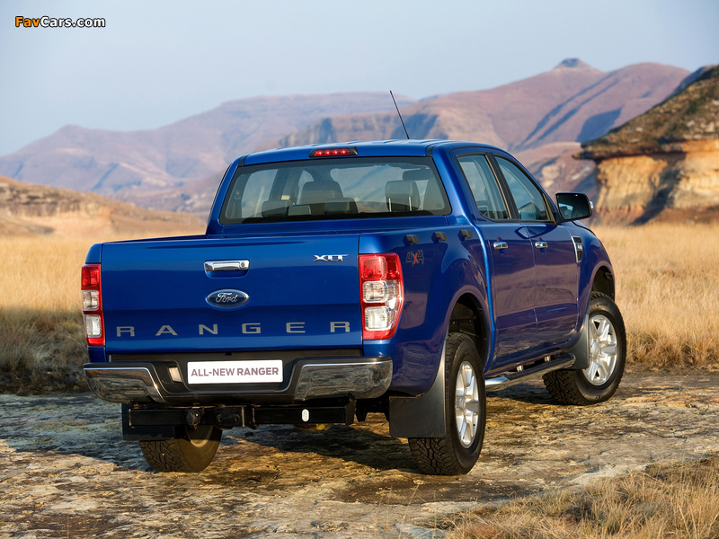 Ford Ranger Double Cab XLT ZA-spec 2011 pictures (800 x 600)