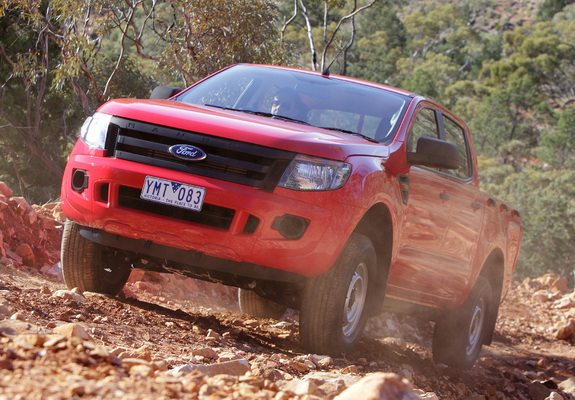 Ford Ranger Double Cab XL AU-spec 2011 wallpapers