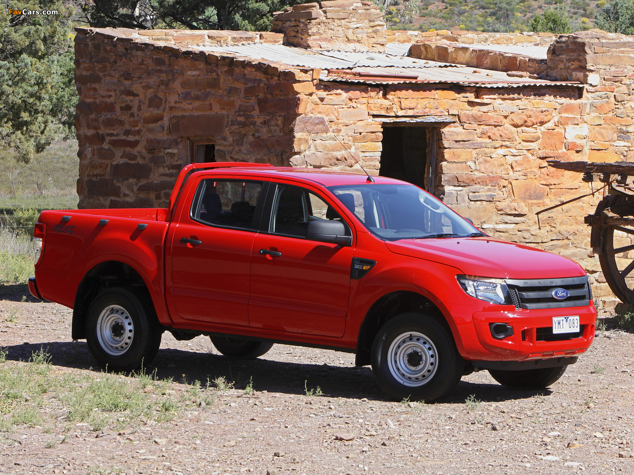 Ford Ranger Double Cab XL AU-spec 2011 wallpapers (1280 x 960)