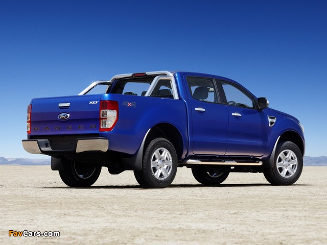 Ford Ranger Double Cab XLT TH-spec 2011 wallpapers (640 x 480)