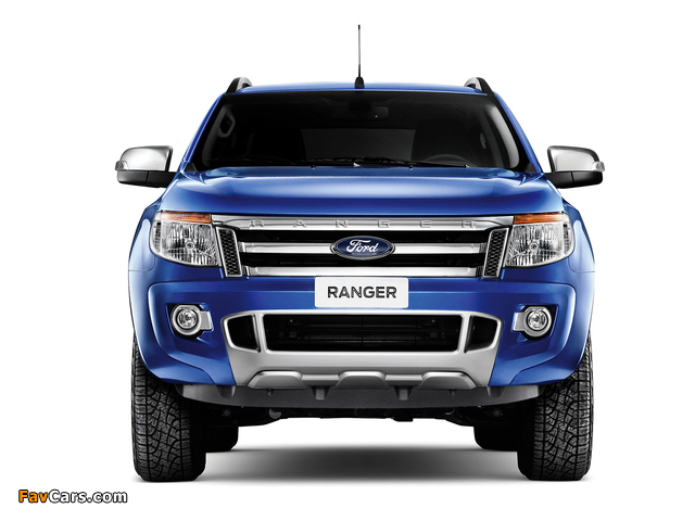 Ford Ranger Double Cab Limited BR-spec 2012 images (640 x 480)